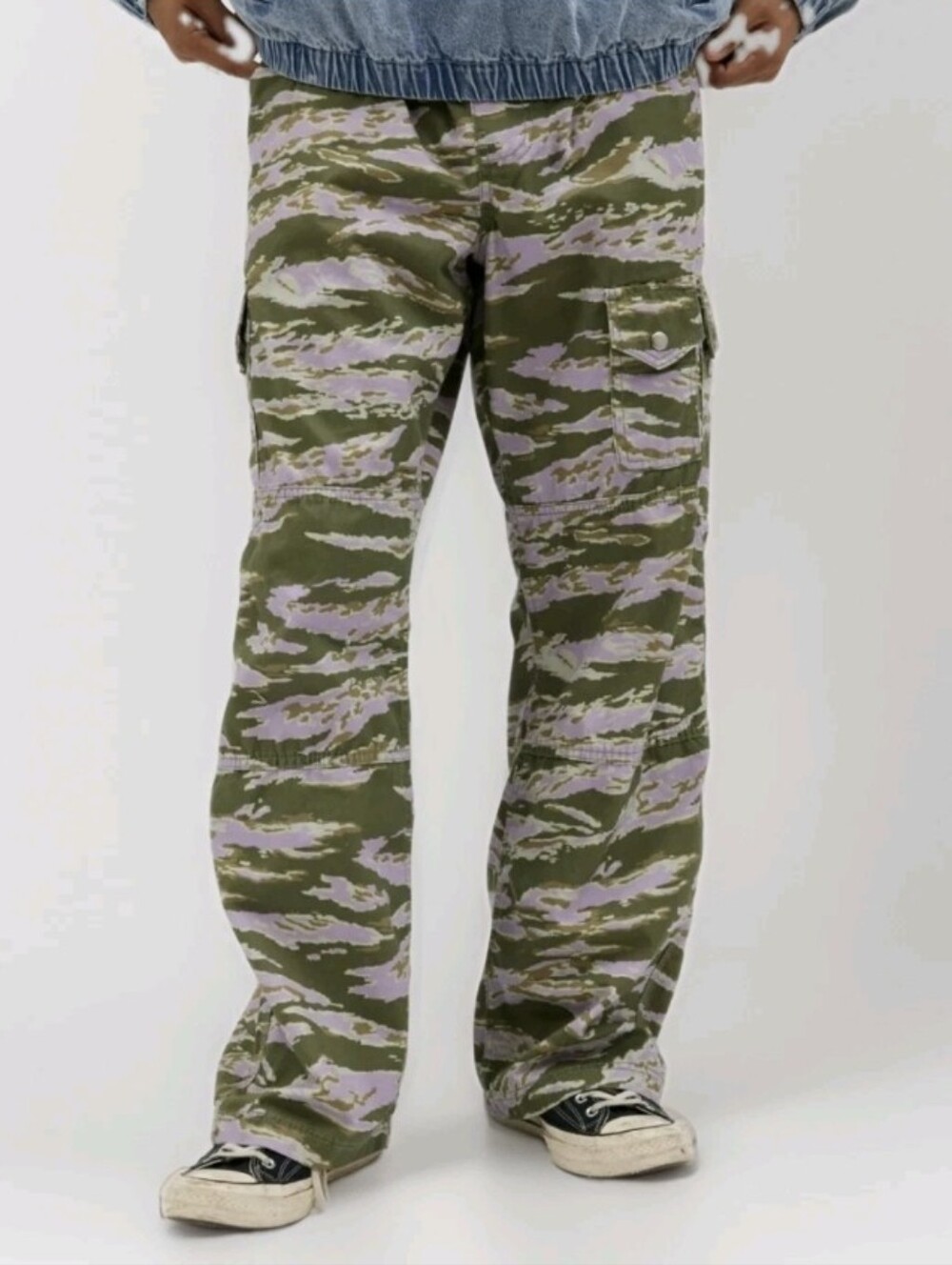 BDG Urban Outfitters Mitchell Camo Pants Cargo Colorful Baggy Y2K Men's Sz M